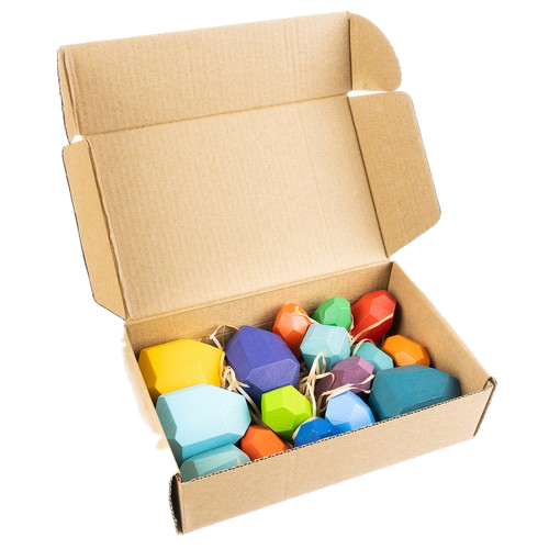 Koka akmens bloki – 16 gab