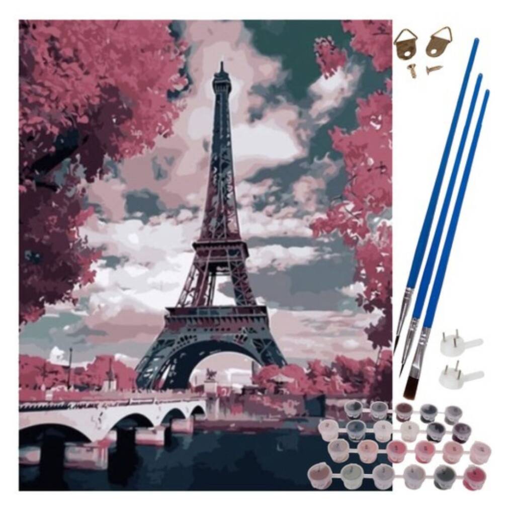 Glezno pēc skaitļiem-tornis