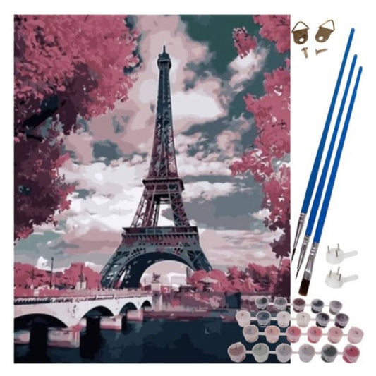 Glezno pēc skaitļiem-tornis