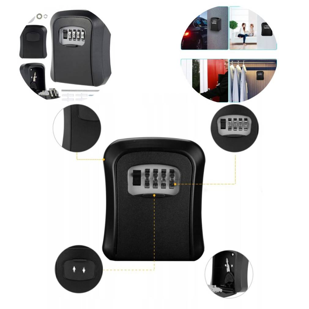 Maza atslēgu kastīte ar kodu