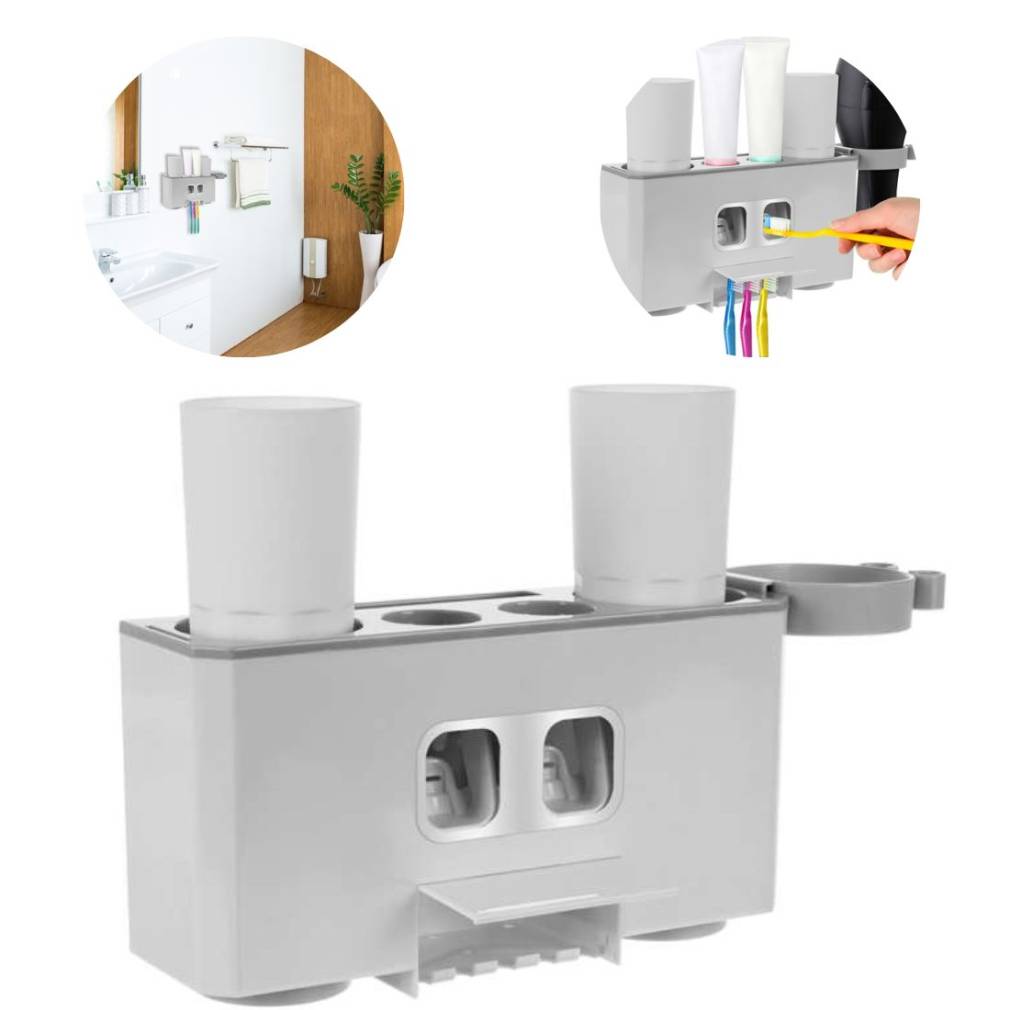 Automātiskais dozators divām zobu pastām