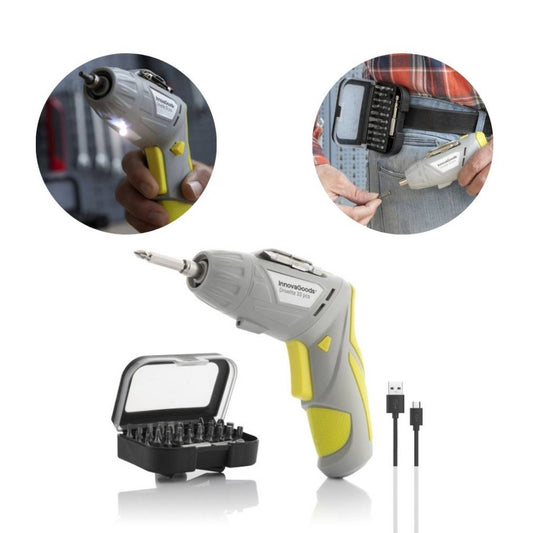 Elektriskais skrūvgriezis ar piederumiem