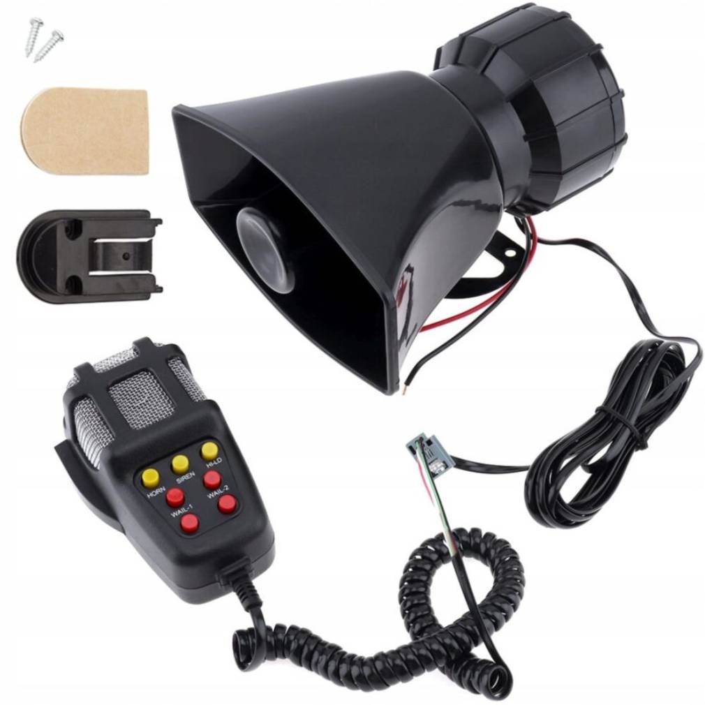 Elektroniskā sirēna megafons