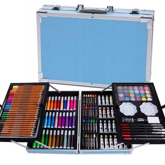 Zīmēšanas komplekts čemodānā