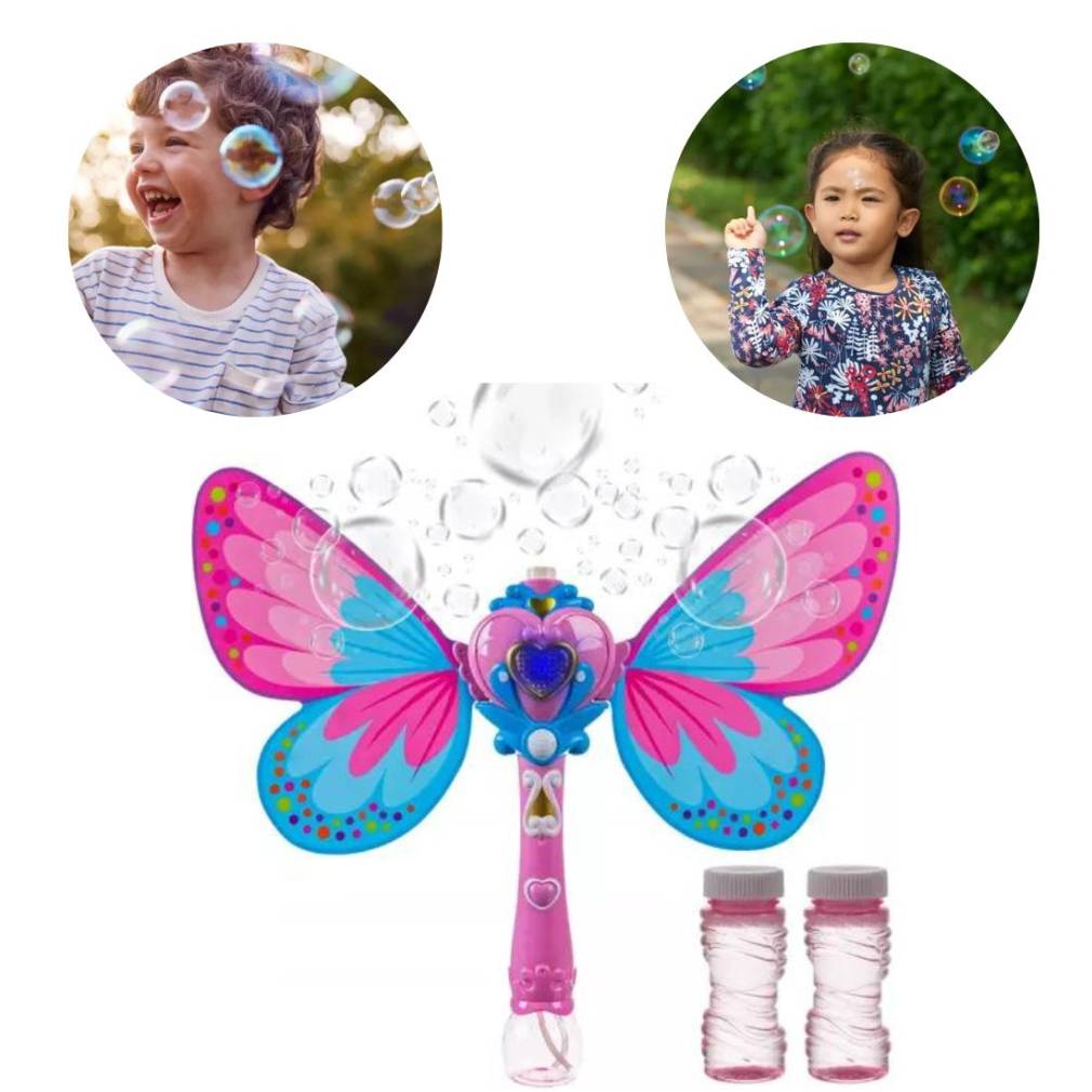 Burbuļu mašīna - tauriņš