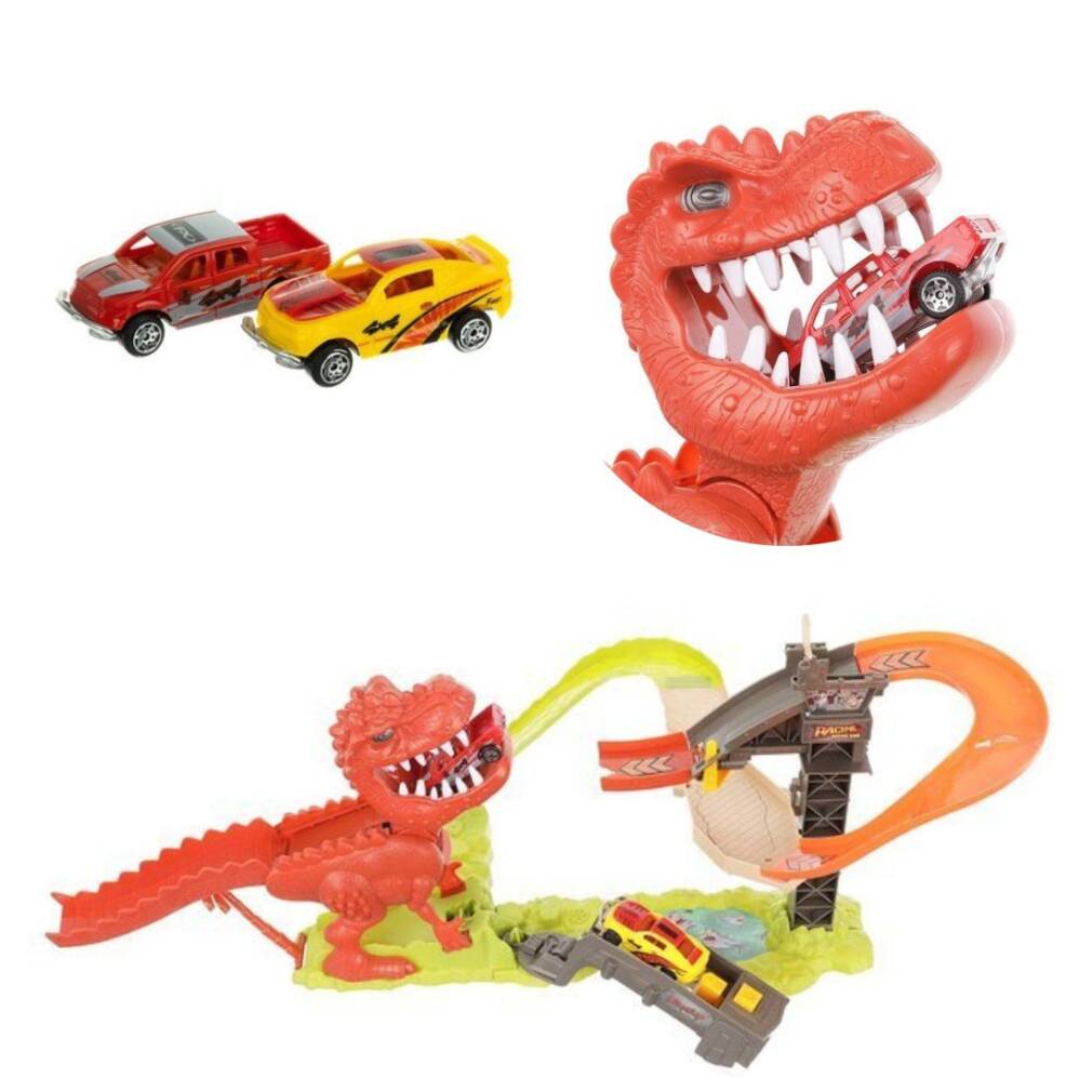 Dinozauru palaišanas trase + 2 automašīnas