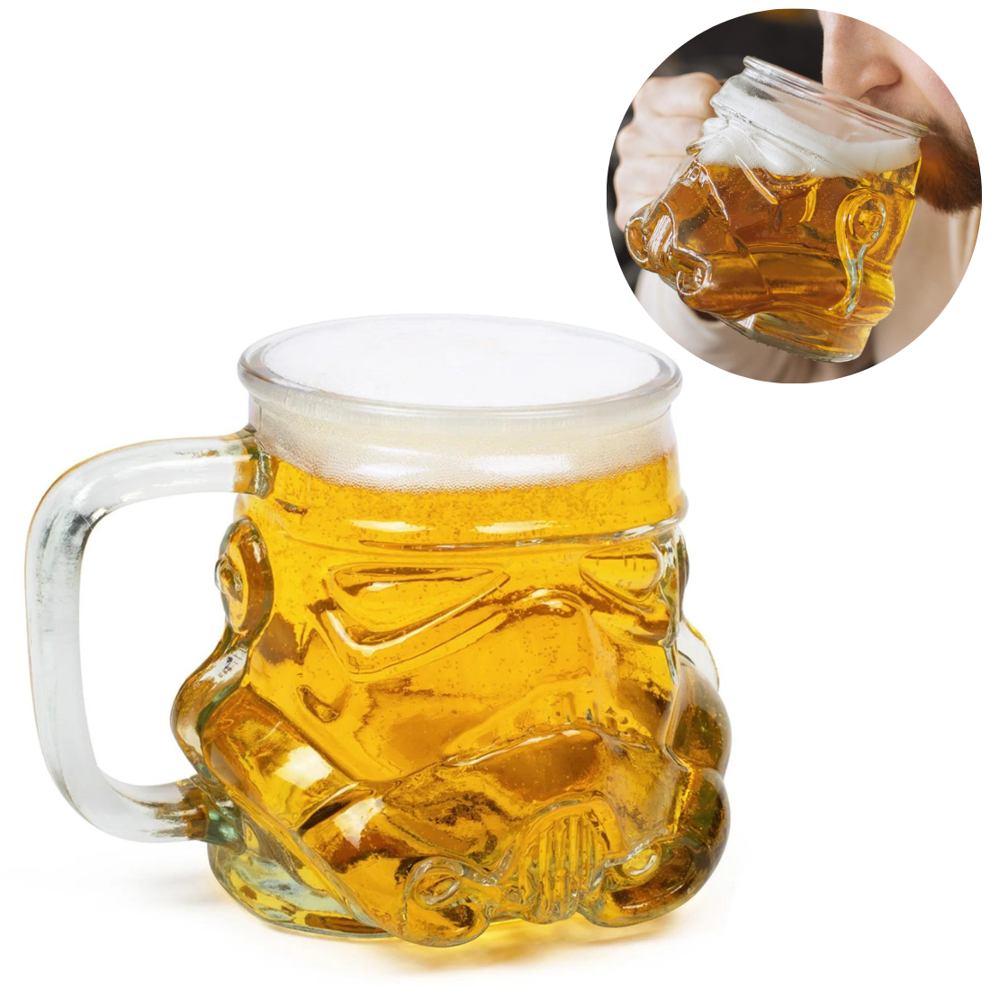 Star Wars Stormtrooper 3D alus glāze 600ml