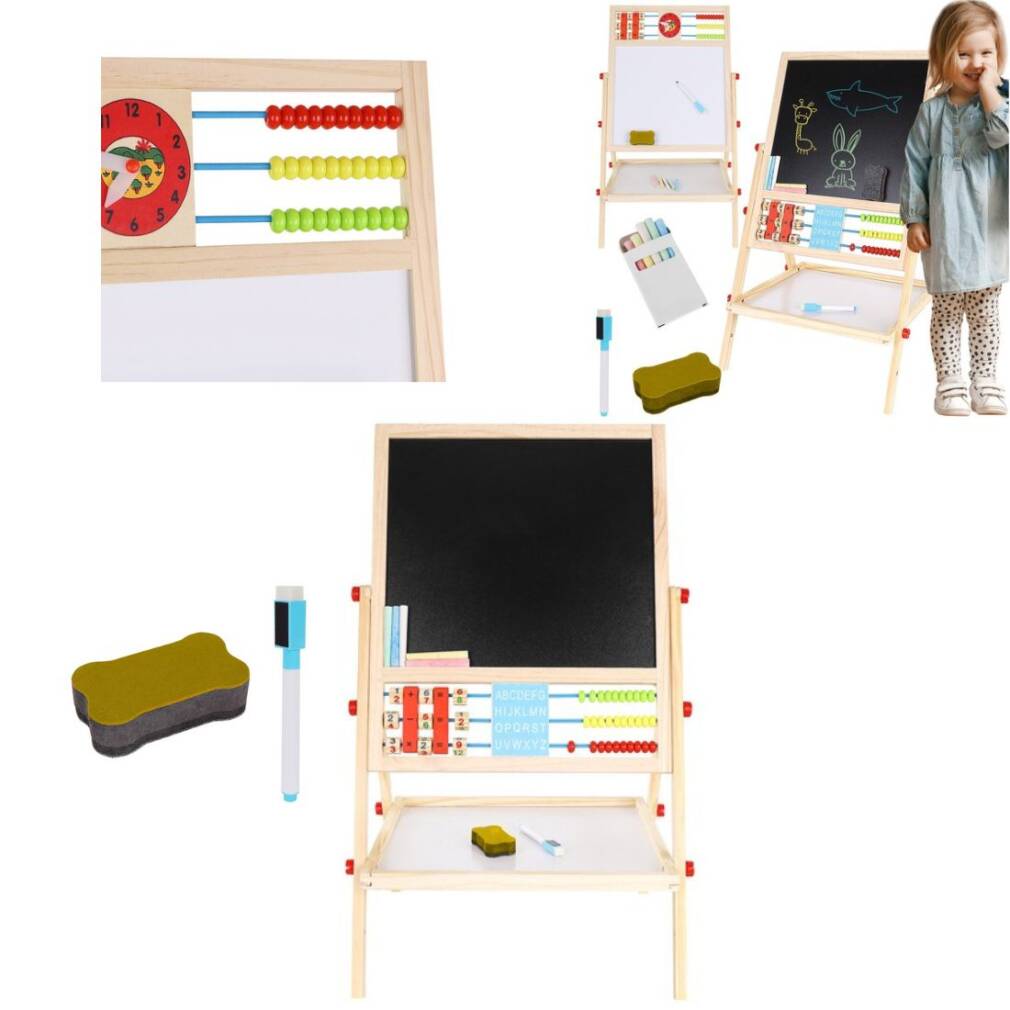 Divpusēja koka tāfele