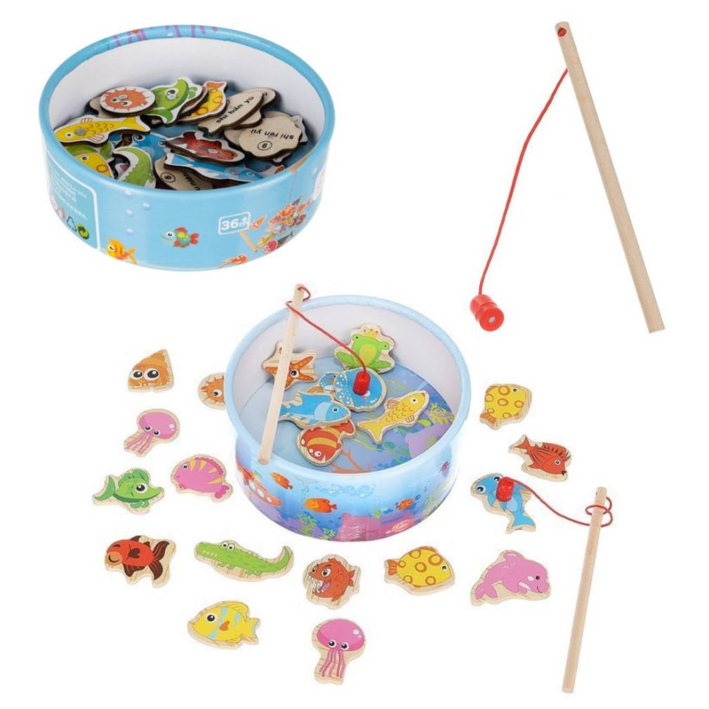 Makšķerēšanas spēle ar magnētu