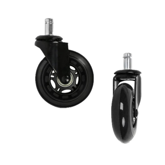 Gumijas riteņi krēslam