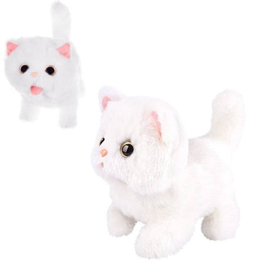 Interaktīvs kaķiens balts