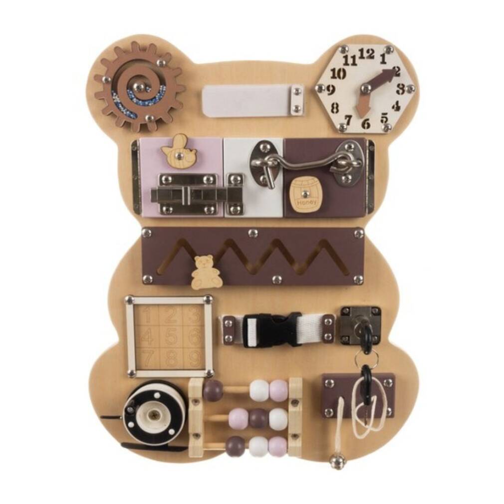 Manipulācijas dēlis lācītis