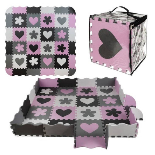 Putu paklājiņš puzle 30x30cm 16 gab