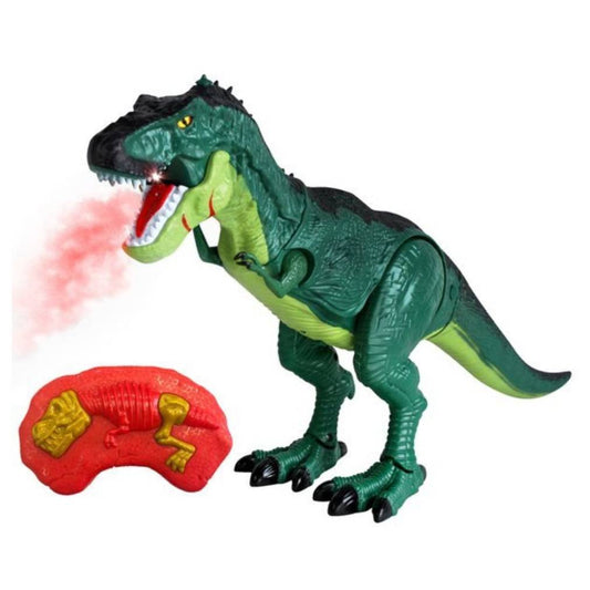 Uguns elpojošs dinozaurs