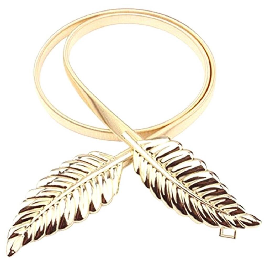 Sieviešu josta zelta lapiņas