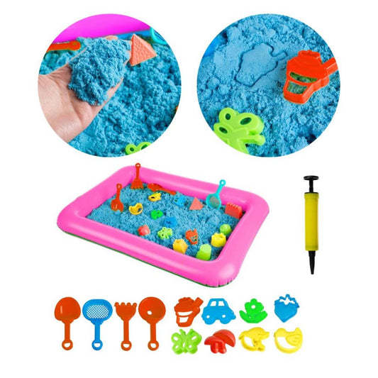 Radošās smiltis - smilšu kaste + veidnes