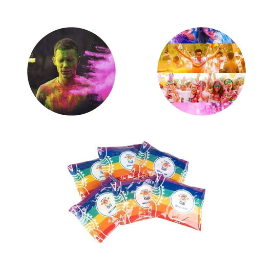 Krāsains Holi pulveris