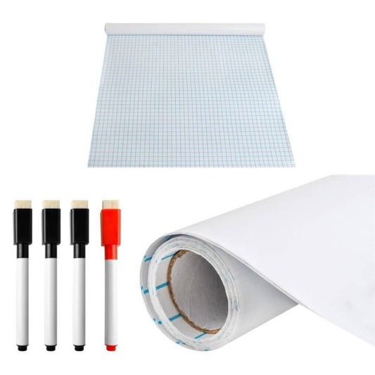 Balta pašlīmējošā tāfele 200x45 cm