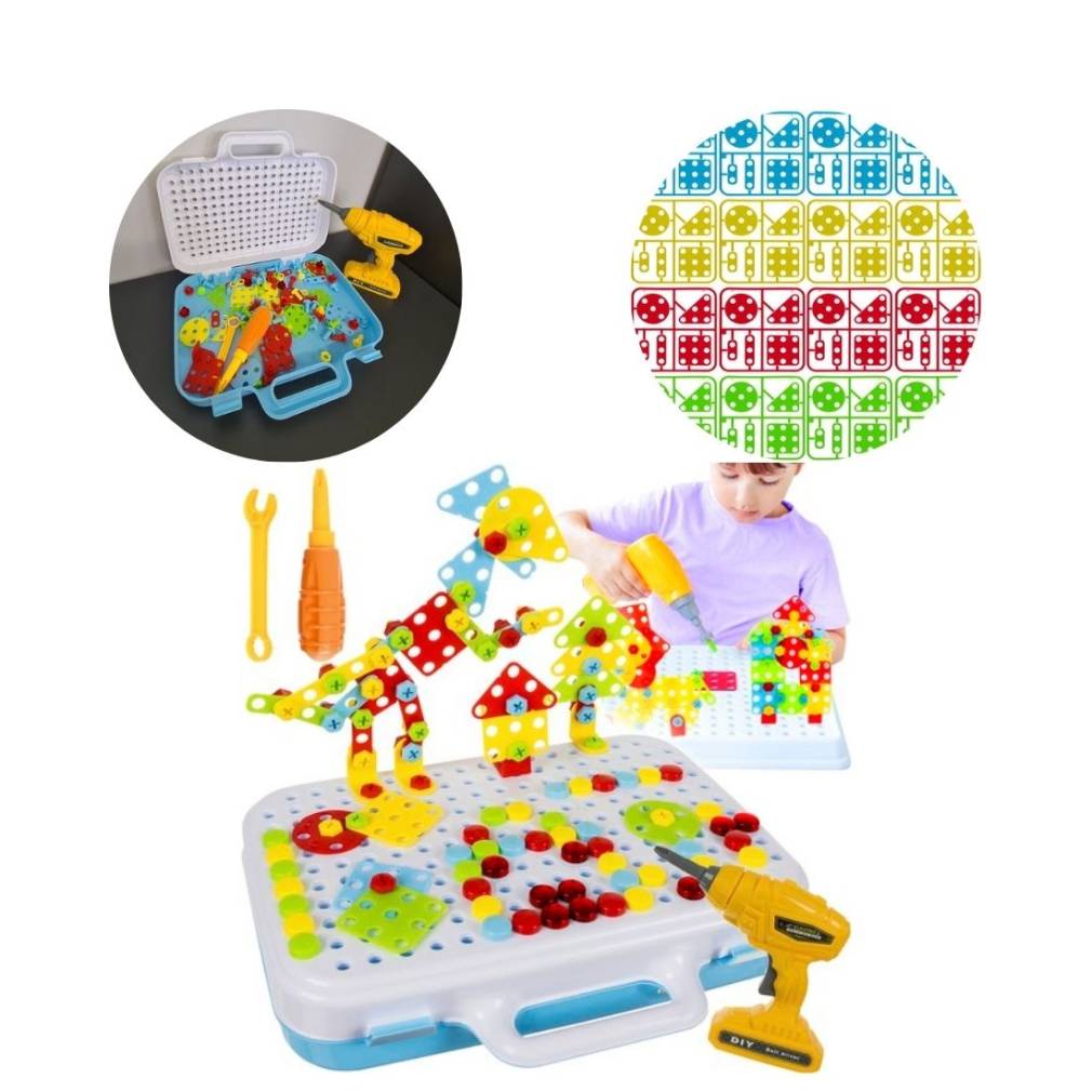 Mozaika ar skrūvgriezi