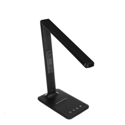 Lampa ar meteoroloģisko staciju - melna