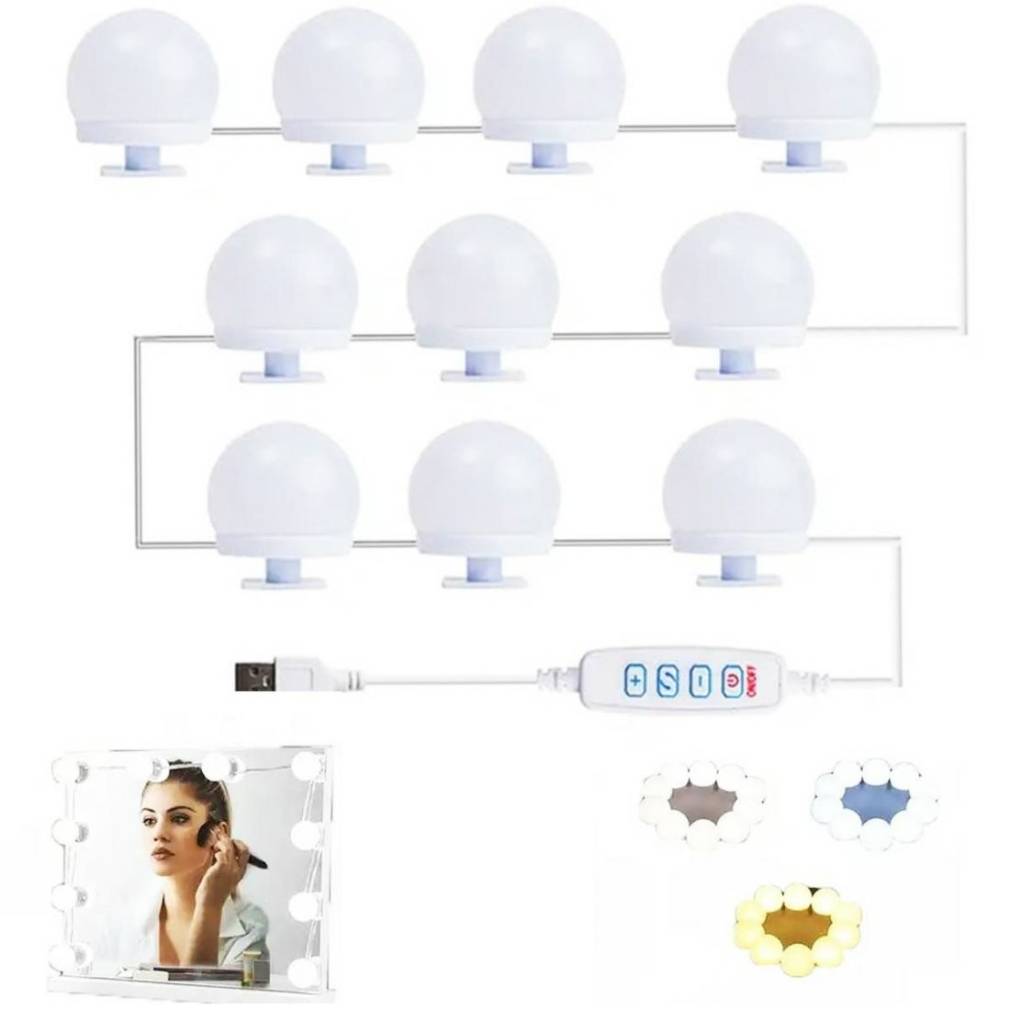 LED spoguļa apgaismojums