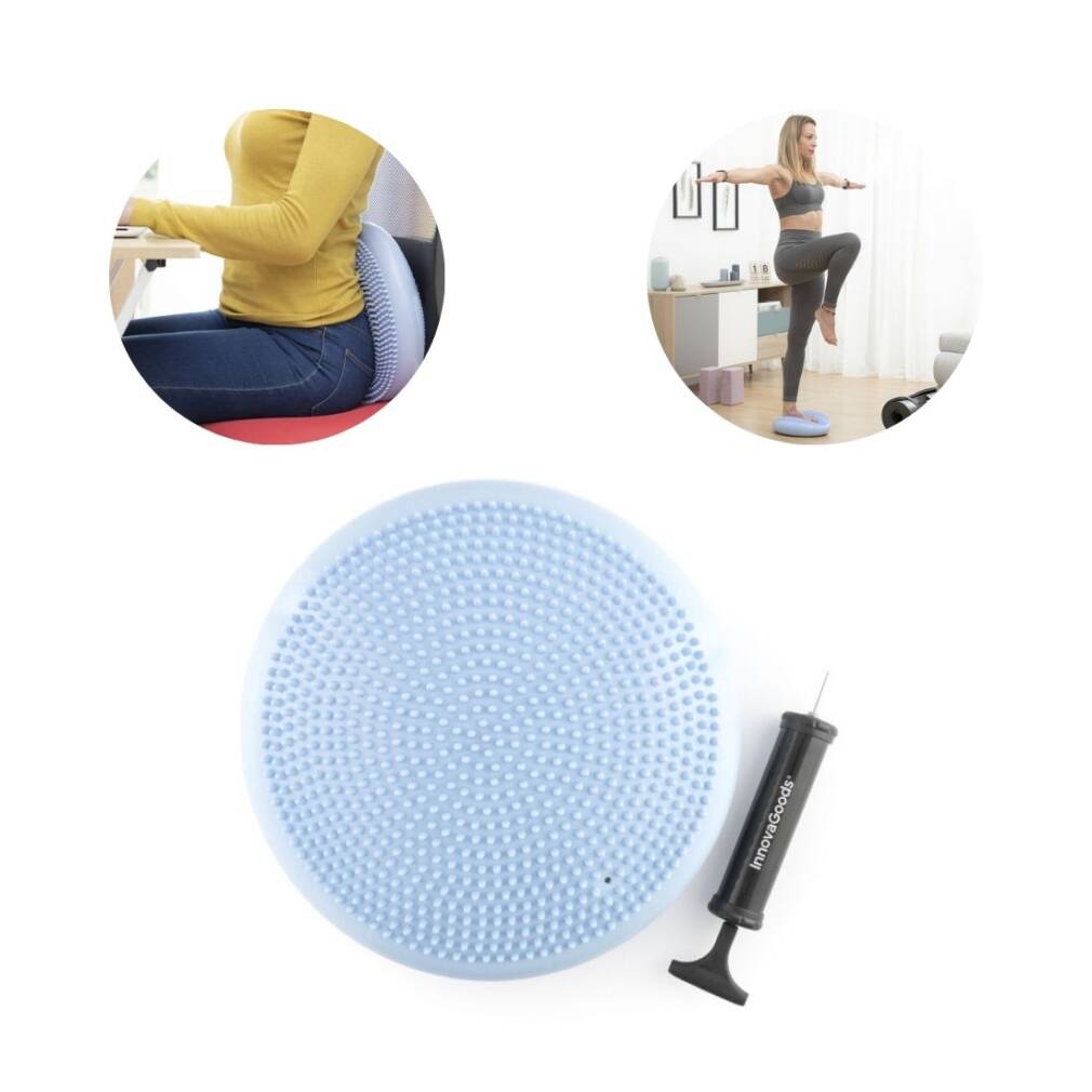 Līdzsvara spilvens ar pumpi