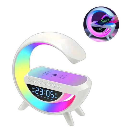 Nakts lampa ar modinātāju