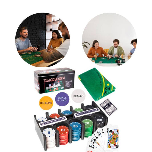 Teksasas pokera komplekts