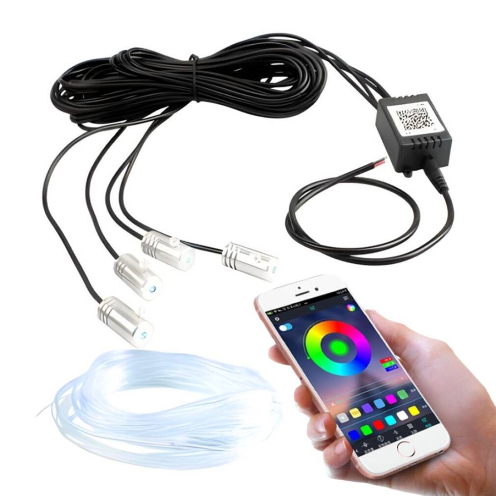 Auto salona apgaismojuma komplekts