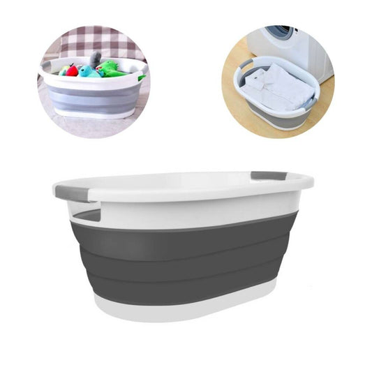 Silikona bļoda - Saliekams Veļas Grozs