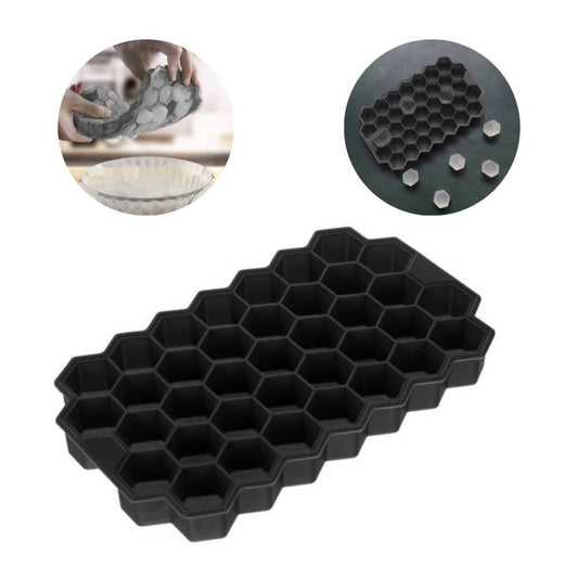 Silikona veidne ledus gabaliņiem