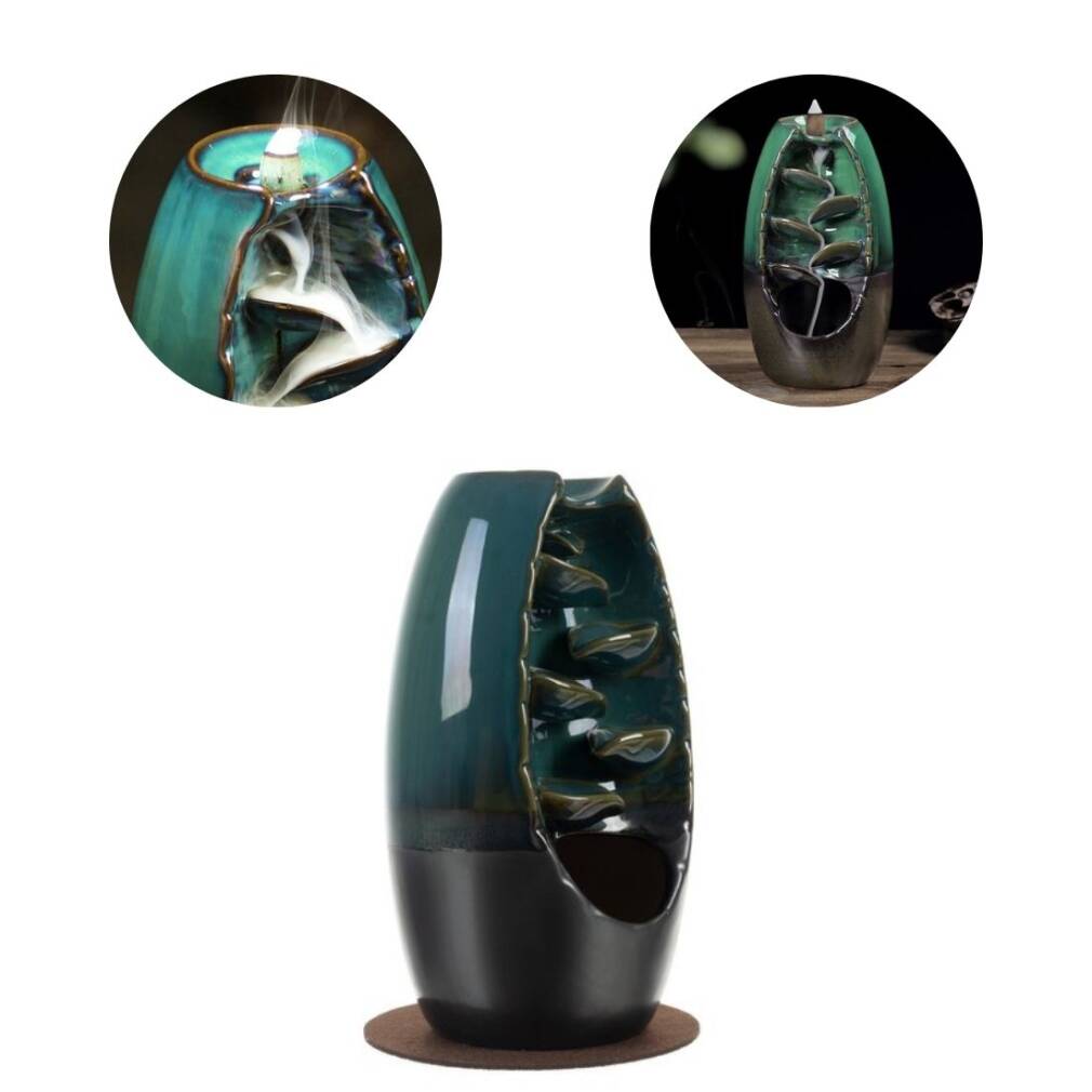 Smaržīgs kamīns - ūdenskritums