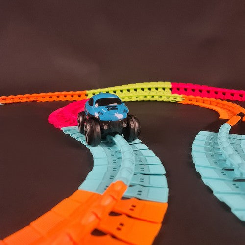 Sacīkšu trase - 193 elementi + automašīna