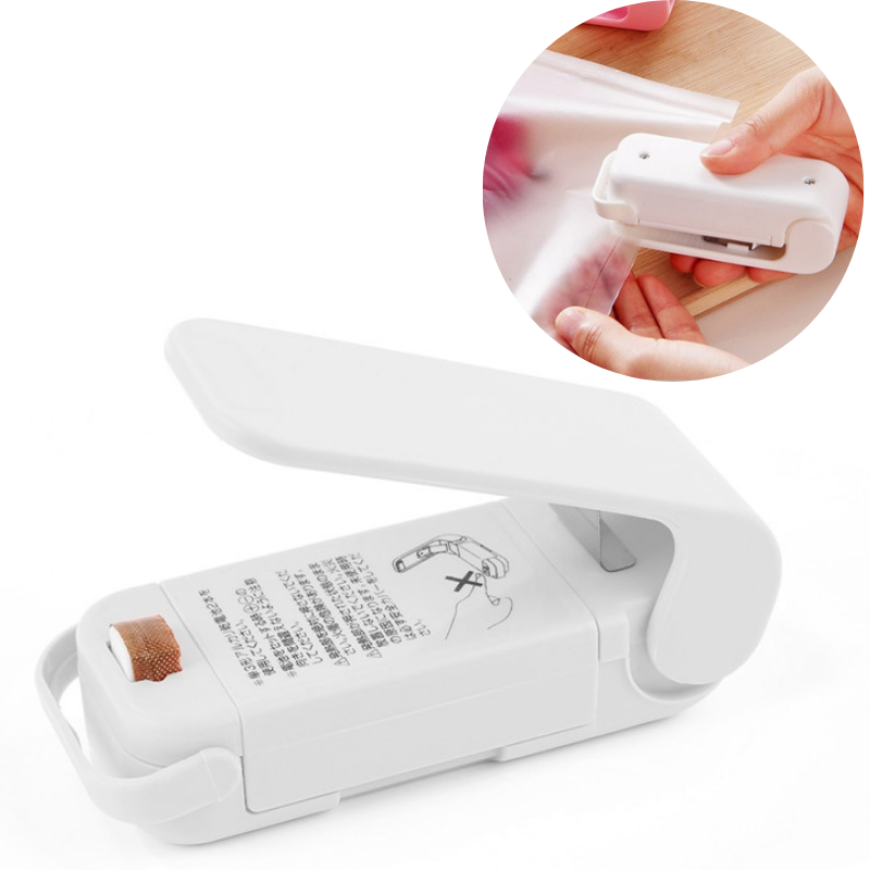 Mini plastmasas iepakojumu aiztaisāmais