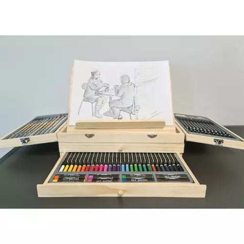 Mākslas komplekts koferī