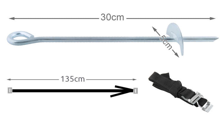Batuta enkuri - 4 gabalu komplekts