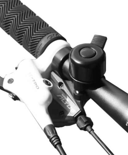 Velosipēda zvaniņš - melns