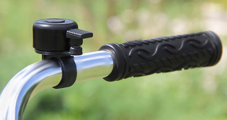 Velosipēda zvaniņš - melns