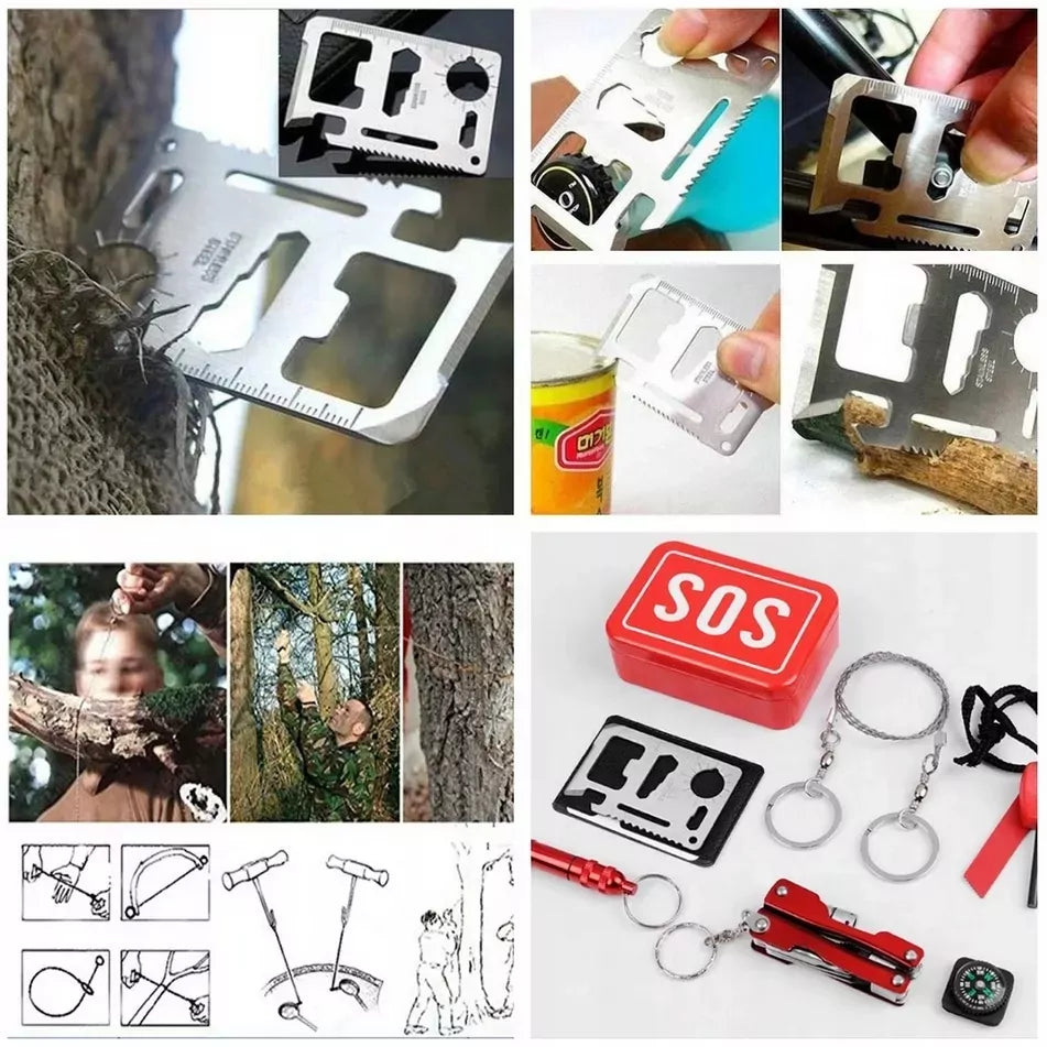 Izdzīvošanas komplekts 8in1