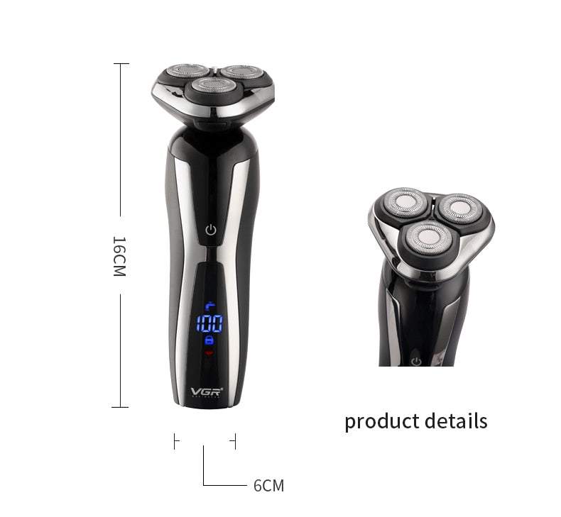 Elektriskais skuveklis bārdai bezvadu