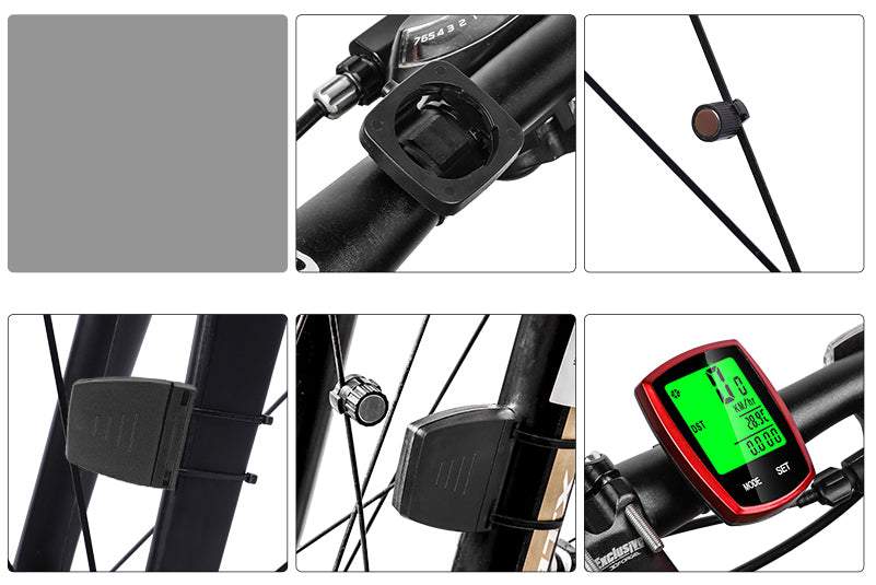 Velosipēda Dators, Spidometrs