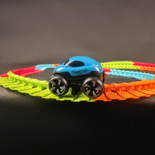 Sacīkšu trase - 193 elementi + automašīna