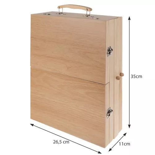 Mākslas komplekts koferī