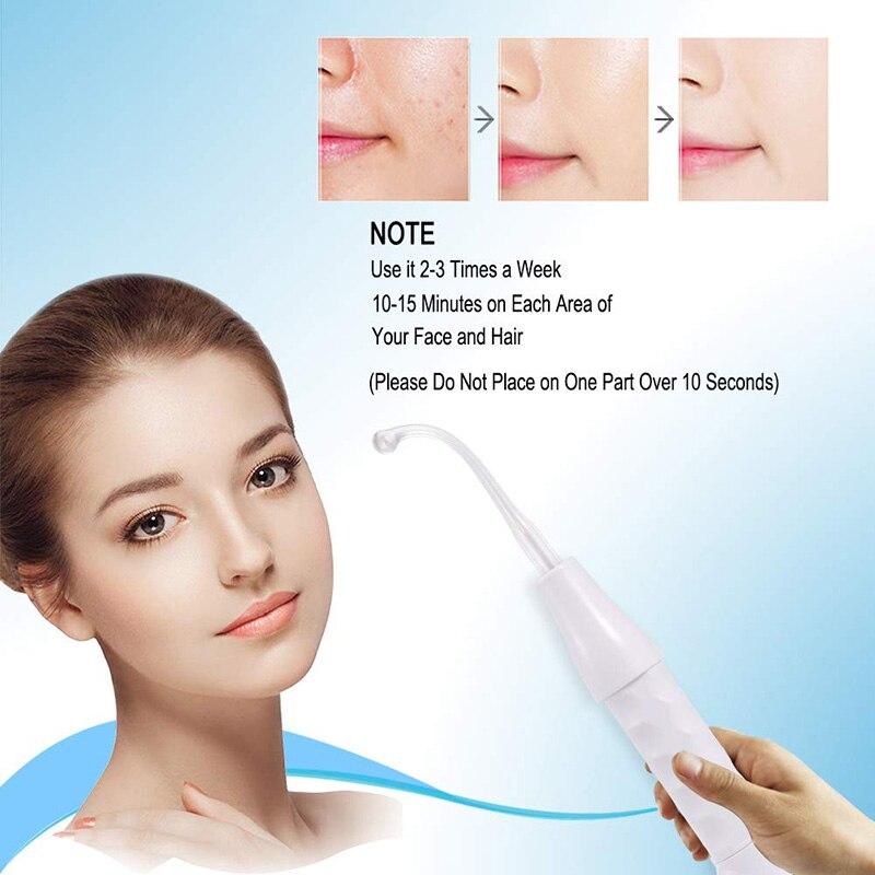 Darsonvāls, augstfrekvences ierīce, ar 4 maināmiem uzgaļiem