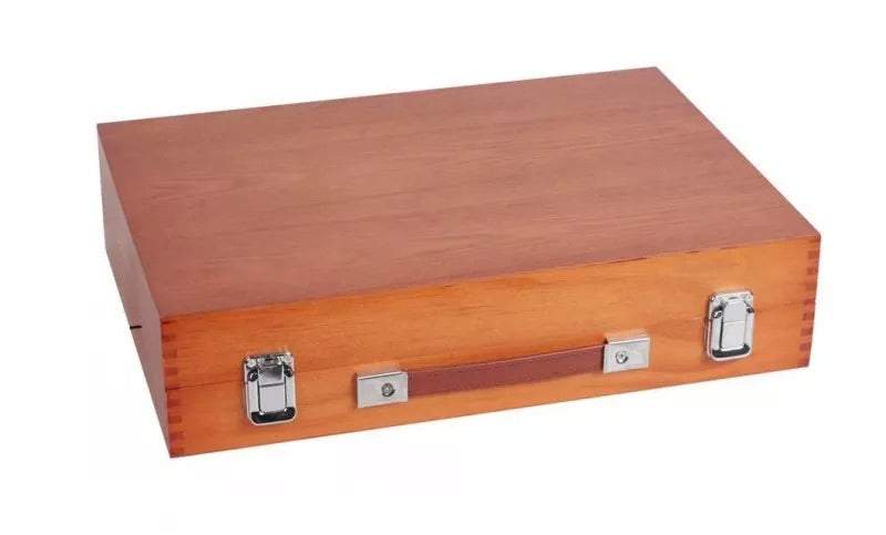 Mākslas komplekts koka koferī 174 gab.