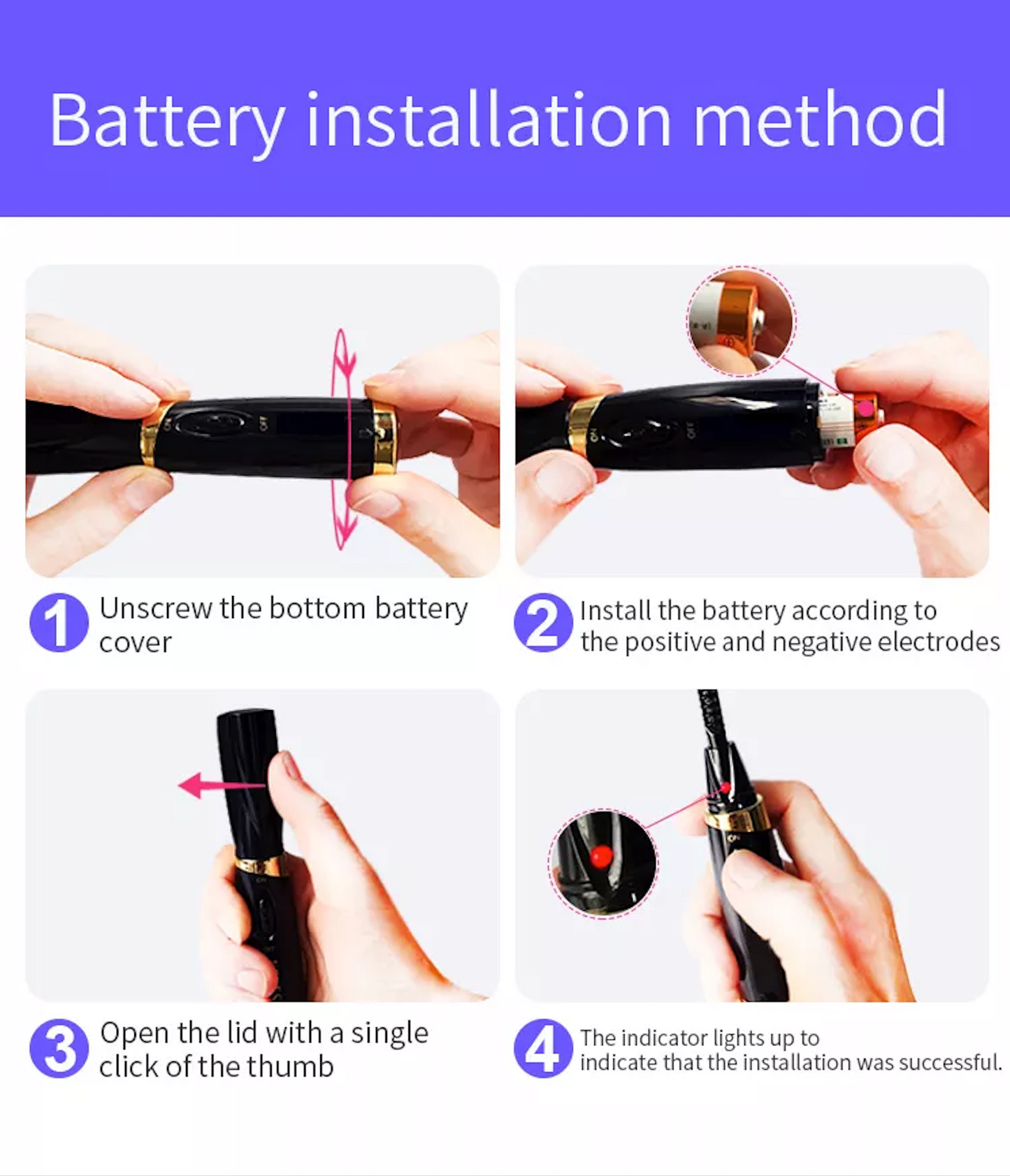 Skropstu atliecējs palielinātājs