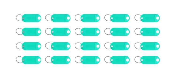 Atslēgu piekariņu un identifikatoru komplekts 100 gab.