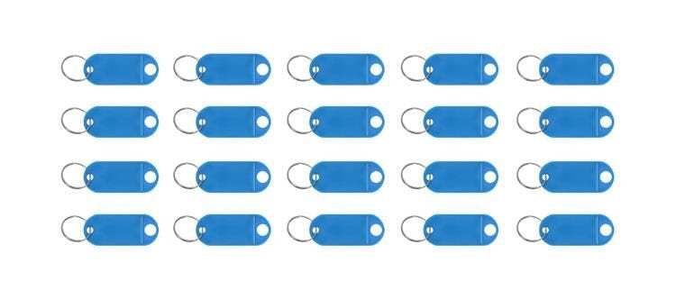 Atslēgu piekariņu un identifikatoru komplekts 100 gab.