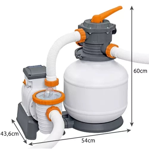 Baseina smilšu sūknis 7571l/h - Bestway