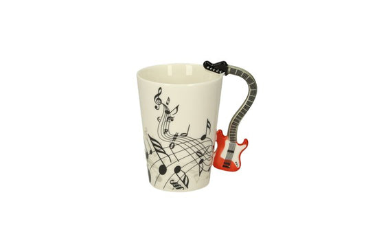 Mūzikas krūze - SARKANA ĢITĀRA